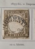 [King Victor Emmanuel II - This Issue Vary Greatly in Colour, Tip D6]