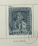 [Lion of Toscany - Printed on White Paper, Different Watermark, type A18]