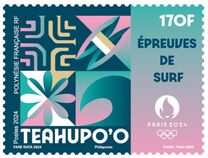 [Summer Olympic Games - Paris, France - Surfing Events in Tahiti, type BEJ]