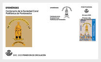 [The 100th Anniversary of the Pontevedra Pontifical Choral Society, type HTB]