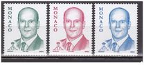 [Principe Ranieri III e Principe Alberto II - Stampatore: ITVF Francia (Périgueux) - Senza valore facciale - Autorità rilasciante: Ufficio per l'emissione di francobolli, Principato di Monaco, Scrivi DDC]
