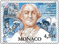 [The 300th Anniversary of the Birth of Carlo Gondoni, 1707-1793, type DFU]