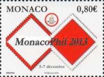 [International Stamp Exhibition MONACOPHIL 2013, տեսակ DRC]