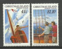 [The 375th Anniversary of the Discovery of Christmas Island, type JQ]