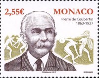 [Pierre de Coubertin, 1863-1937, type DPZ]
