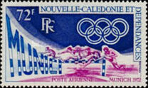[Airmail - Olympic Games - Munich, Germany, प्रकार IC]