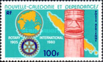 [Airmail- The 75th Anniversary of Rotary International, type MR]