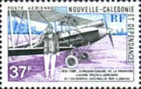 [Airmail - The 50th Anniversary of First New Caledonia-Australia Airmail Flight, type OA]
