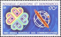 [Airmail - World Communications Year, ประเภท PA]