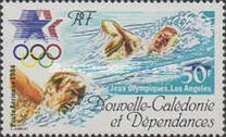 [Airmail - Olympic Games - Los Angeles, USA, Tip QE]