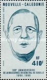 [Airmail - The 100th Anniversary of the Birth of Charles de Gaulle, 1890-1970, Вид VK]
