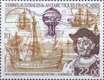 [Airmail - The 500th Anniversary of Discovery of America by Columbus, type JN]