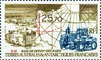 [Airmail - Antarctic Expedition Base D 10, typ KE]