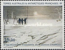 [Airmail - Departure of Winter Residents from Charcot Station, type LD]