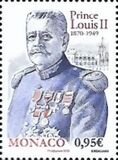 [The 150th Anniversary of the Birth of Prince Louis II, 1870-1949, type EDR]