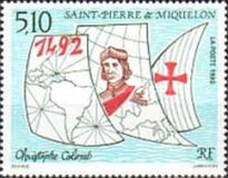 [The 500th Anniversary of Discovery of America by Columbus, τύπος KX]