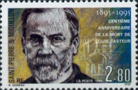 [The 100th Anniversary of Louis Pasteur, type MJ]