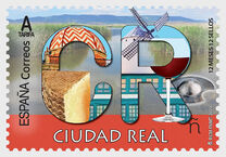 [12 Months, 12 Stamps - Ciudad Real, type HCF]