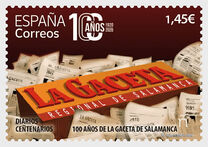 [The 100th Anniversary of the La Gaceta Regional de Salamanca Newspaper, type HDJ]