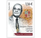 [Co-Prince of Andorra, Jacques Chirac, 1932-2019, type YH]