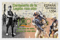 [Efemerides - The 100th Anniversary of the Legion, type HEB]