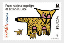 [EUROPA Stamp - Endangered National Wildlife, type HFX]