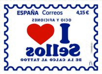 [Leisure and Hobbies - "I Love Stamps" Tattoo, ประเภท HHF]