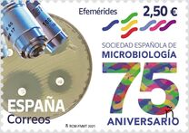 [The 75th Anniversary of the Spanish Society of Microbiology, type HHP]