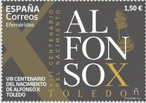 [The 800th Anniversary of the Birth of Alfonso X. Toledo, 1221-1284, 類型 HHY]