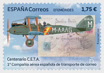 [The 100th Anniversary CETA - The Spanish Air Traffic Company, type HJR]