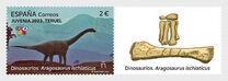[National Exhibition of Youth Philately "JUVENIA" - Teruel - Dinosaurs, type HMO]