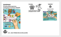 [The 25th Anniversary of Cooperation with the Spanish Philatelic Cooperation, type HOC]