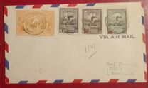 [Airmail - The 75th Anniversary of U.P.U. - Overprinted "U P U 1874 1949" or Surcharged also, type BO21]