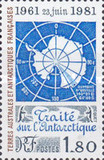 [The 20th Anniversary of Antarctic Treaty, type EQ]