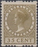 [Queen Wilhelmina - New Values and Colors - Watermarked, type AL26]