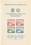 [Airmail - Inauguration of International Bridge between Brazil and Paraguay, type PJ]