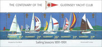 [The 100th Anniversary of the Guernsey Yacht Club, type SG]