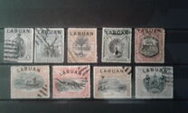 [Not Issued North Borneo Stamps Overprinted "LABUAN", type N]