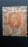 [Re George V - Come precedente. Die II, "POSTAGE" e "& REVENUE" Etichette Curve verso l'interno in alto - Filigrana: Corona multipla e scritta CA - Tipografia: De La Rue & Co. Ltd., Scrivi A24]