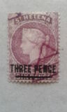[Queen Victoria - Not Issued Stamps Surcharged. New Watermark, type B33]