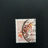 [BERLIN in Red Overprint on "Allied Occupation Zone" Stamps, тып B10]