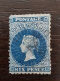 [Queen Victoria - Exists also Rouletted on 2 Sides, type A31]