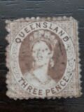 [Queen Victoria - As Previous, Rough Perforation, type A14]