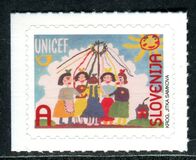 [The First UNICEF Greeting Card - Self Adhesive, Scrivi ZM]