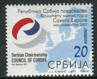 [Serbian Chairmanship Council of Europe, type BT]