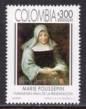 [Airmail - The 250th Anniversary of the Death of Marie Poussepin, 1653-1744, type BKM]