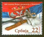 [The 160th Anniversary of the Founding of the Military Academy in Belgrade, type HK]