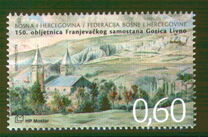 [The 150th Anniversary of Franciscan Monastery Gorica Livno, type JO]
