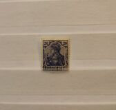 [German Empire Postage Stamps Overprinted "SAARGEBIET", タイプ F3]