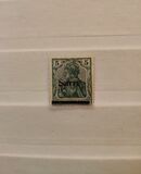 [German Empire Stamps Overprinted "SARRE", Scrivi A3]